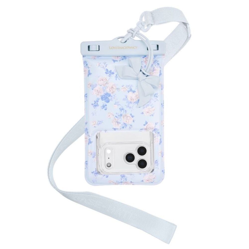 – Case-Mate Everblooming Rosettes Waterproof Floating Pouch Whisper Blue